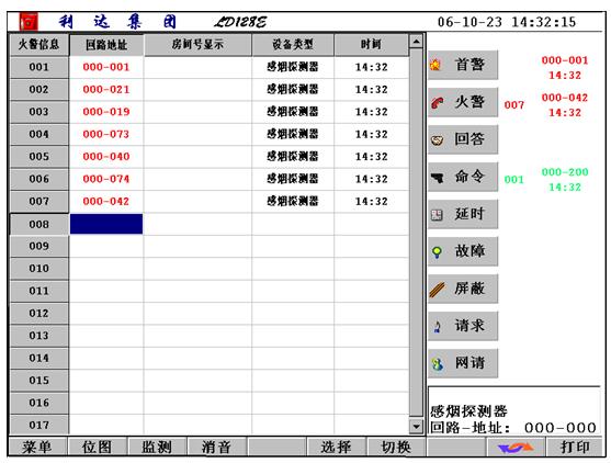 利达主机点位关闭