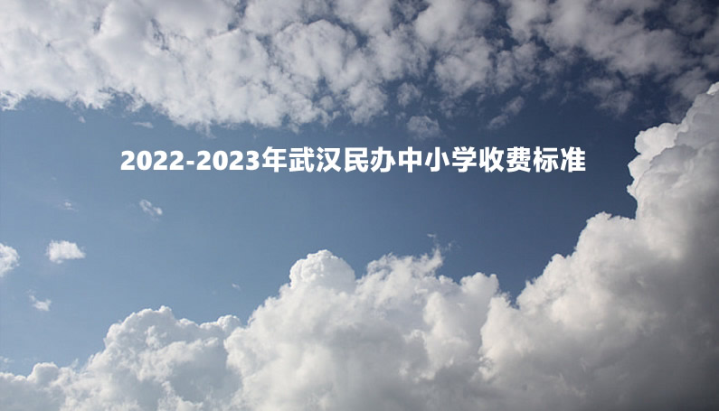 武汉市民办幼儿园收费备案