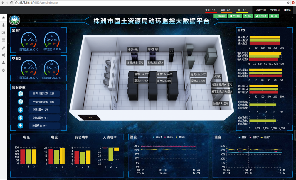 机房网络环境监控主机